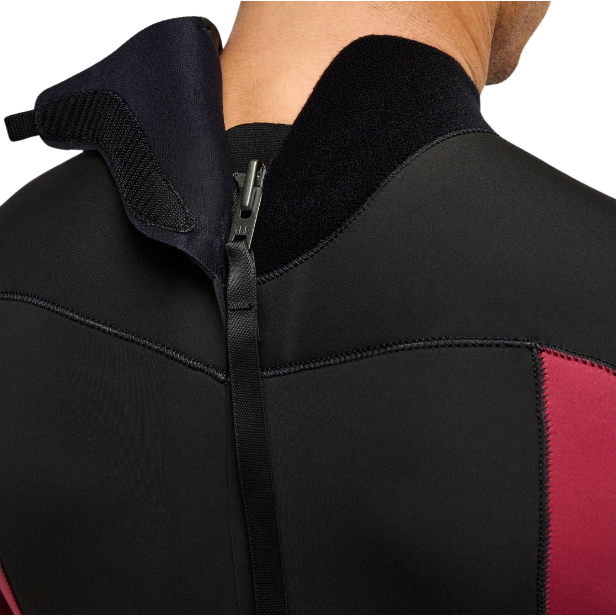 2026 Quiksilver Mens Prologue+ 4/3mm Back Zip Wetsuit 25AW213516 - Oxblood Red
